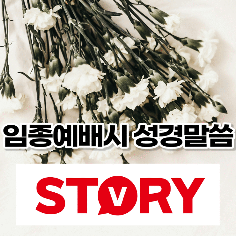 임종 예배 시 성경 말씀 상황별 성경구절 추천 18가지