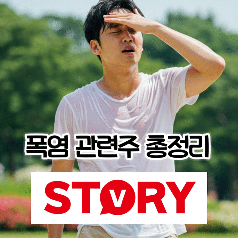 올여름 최악의 폭염, 지금 주목해야 할 폭염 관련주 총정리