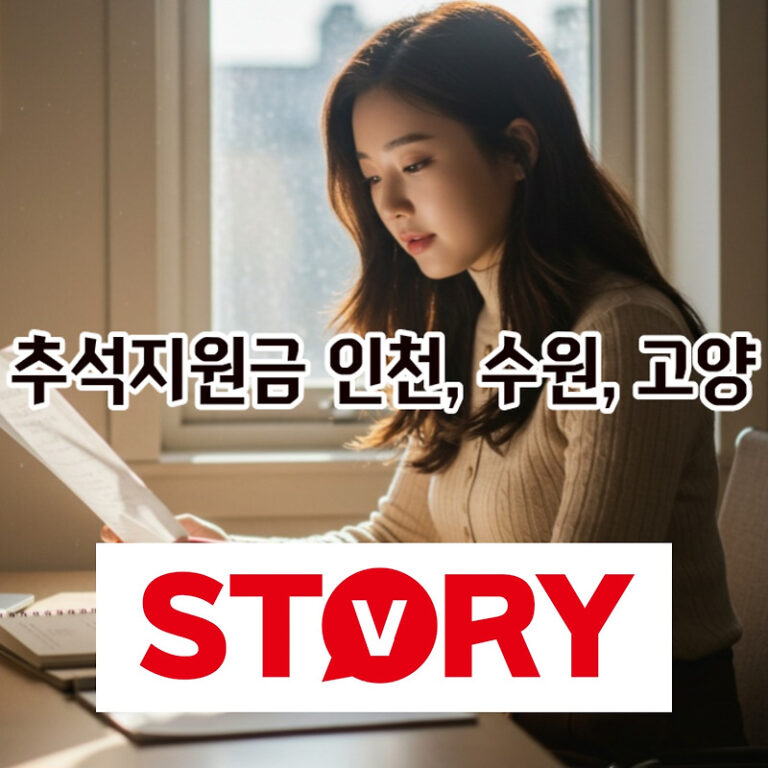 2025 추석 지원금 완벽 가이드 서울, 인천, 수원, 고양 : 정부 & 지자체 혜택 한 번에 총정리