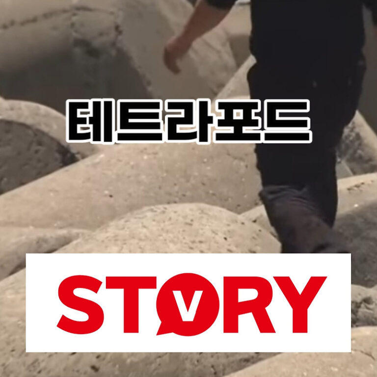테트라포드란? 테트라포드 무게  (ft : 테트라포드 낚시금지)