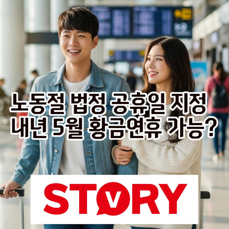 근로자의 날 → 노동절 명칭 복원! 법정 공휴일 지정, 내년 5월 5일 황금연휴 가능할까?