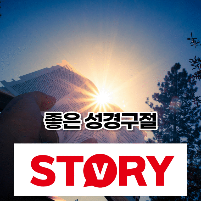 대한민국 교회 성도들이 제일 좋아하는 ‘좋은 성경 구절 성경 말씀’ 베스트 말씀 10 추천