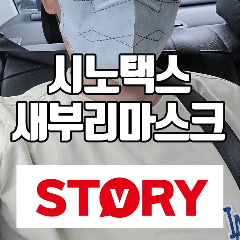 숨쉬기편하고 핏까지 예쁜 여름용 시노펙스 프리미엄 새부리마스크 내돈내산 솔직후기 및 사용팁