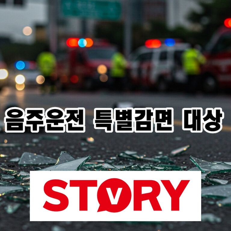 음주운전 면허 정지 해제? 재취득? 특별감면 대상자 주의사항 총정리 (특별교통안전교육 대상 확인)