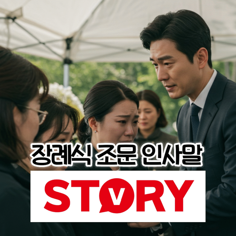 장례식 조문 기본 예절 & 인사말 TOP 11 종류 : 상황별 장례 조문 위로 인사 완벽 정리