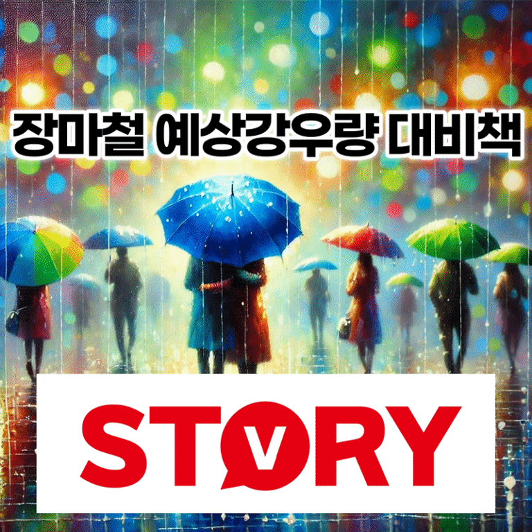 우리나라 여름 2024 장마철 예상 강우량, 시기, 기간, 특징, 기온 및 장마 대비 방법 22가지