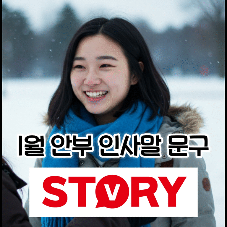 1월에 어울리는 따뜻한 1월 안부 인사말 문구 15가지 모음 추천