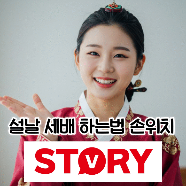 전통을 이해하고 예의를 갖춘 설날(구정) 세배하는 법 (남녀별로 다른 세배 손위치?)