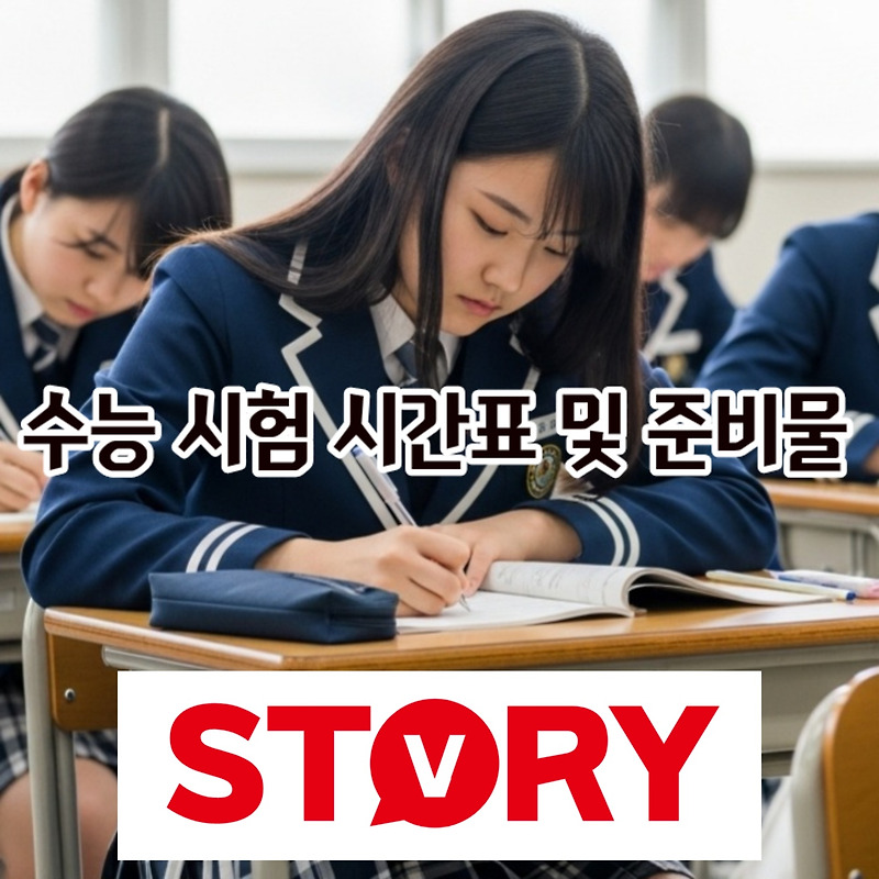 [필독] 2026학년도 수능 시험 시간표 및 중요 체크 리스트 & 필수 준비물 총정리 (반입금지 물품 리스트)