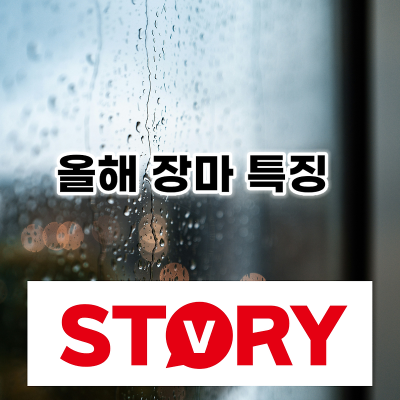 장마 종류 3가지와 특징, 우리나라 장마 특징 (2024년 올해 장마 예상기간?) - Story-V
