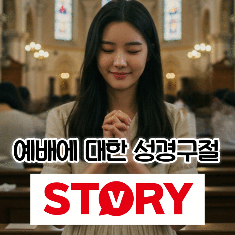 예배를 위한 성경구절 성경말씀 모음 20가지 추천 : 깊은 은혜와 감동을 주는 말씀