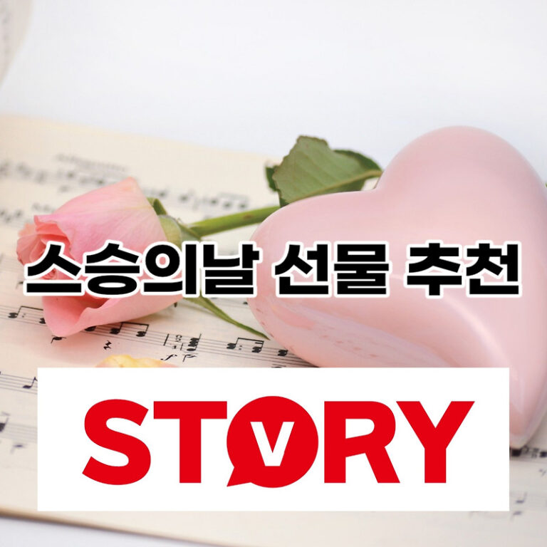 초등학교 스승의날 선물 추천 베스트5