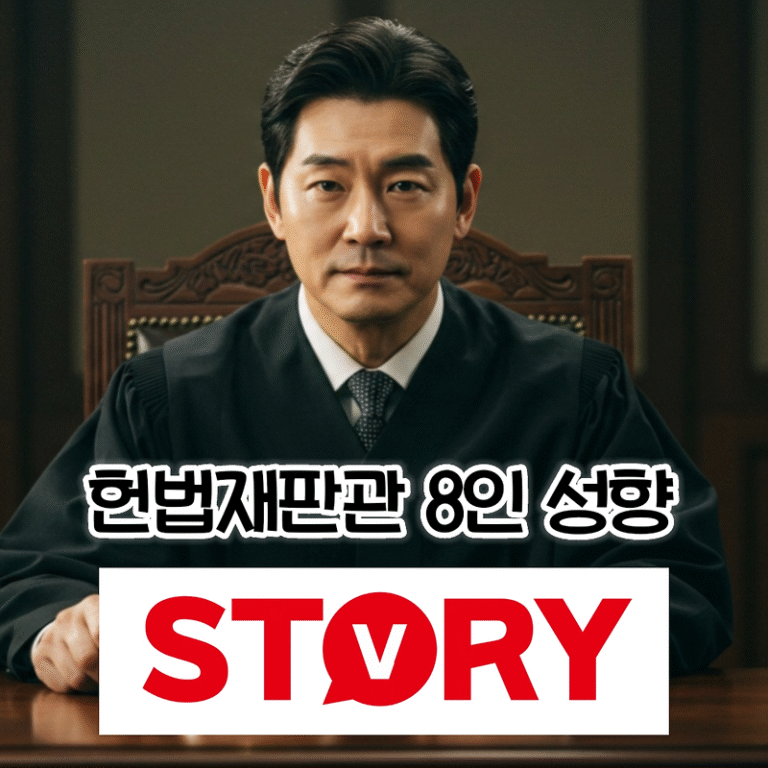 대한민국 헌법재판소 헌법재판관 8인 성향 분석 (윤석열 대통령 탄핵 심판)