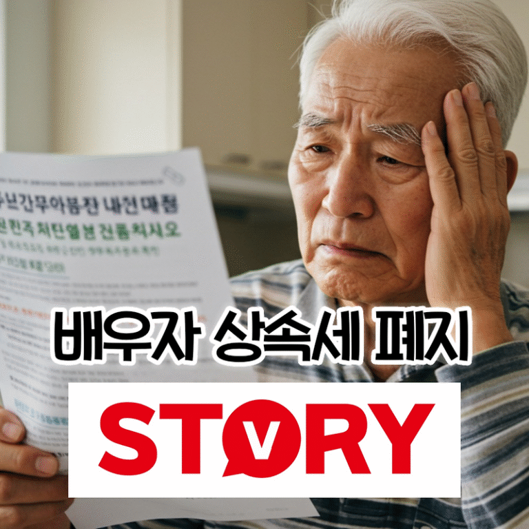 배우자 상속세 폐지 논란과 정치권(국민의힘, 더불어민주당) 반응