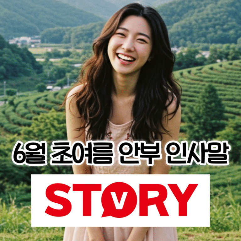 더운 여름을 맞이하는 6월 초여름 안부 인사말 40가지 문구 모음 추천 – 카카오톡, 카드 문구, 문자 메시지