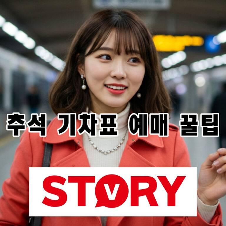 2025 추석 기차표 KTX·SRT 예매 일정, 취소표, 잔여좌석 예매, 추석 기차표 예매 꿀팁 A to Z