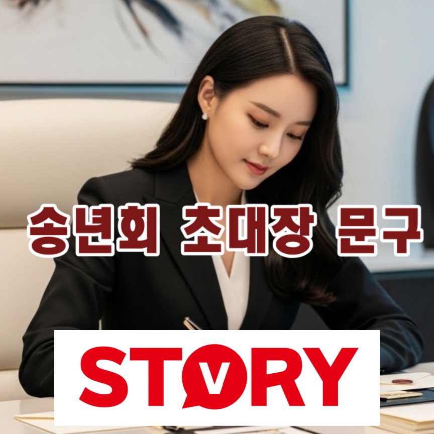연말 송년회 초대장 인사말 문구1