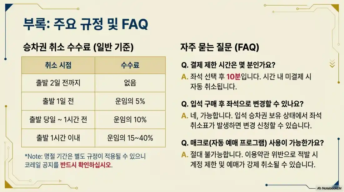 2026 설날 기차표 예매11