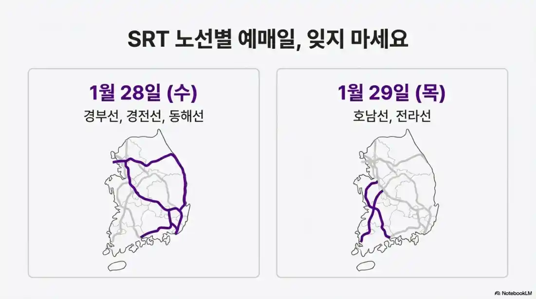 2026 설날 기차표 예매 일정9