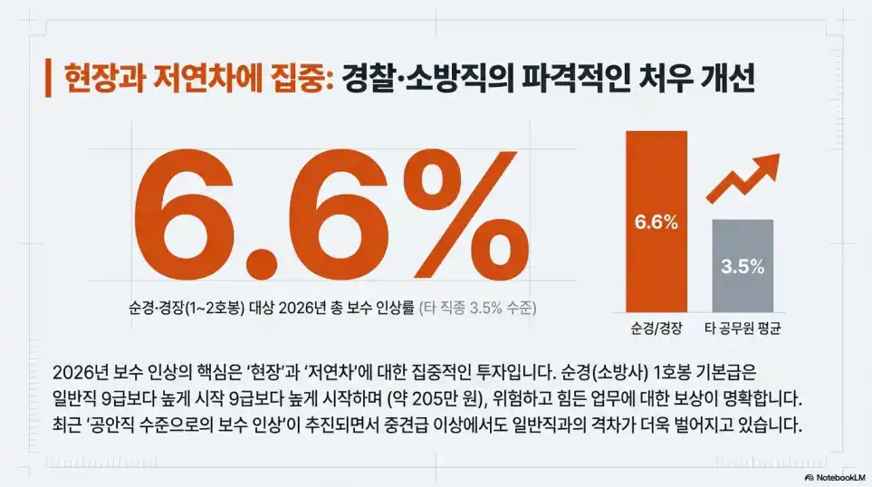 2026년 경찰 공무원 봉급표5