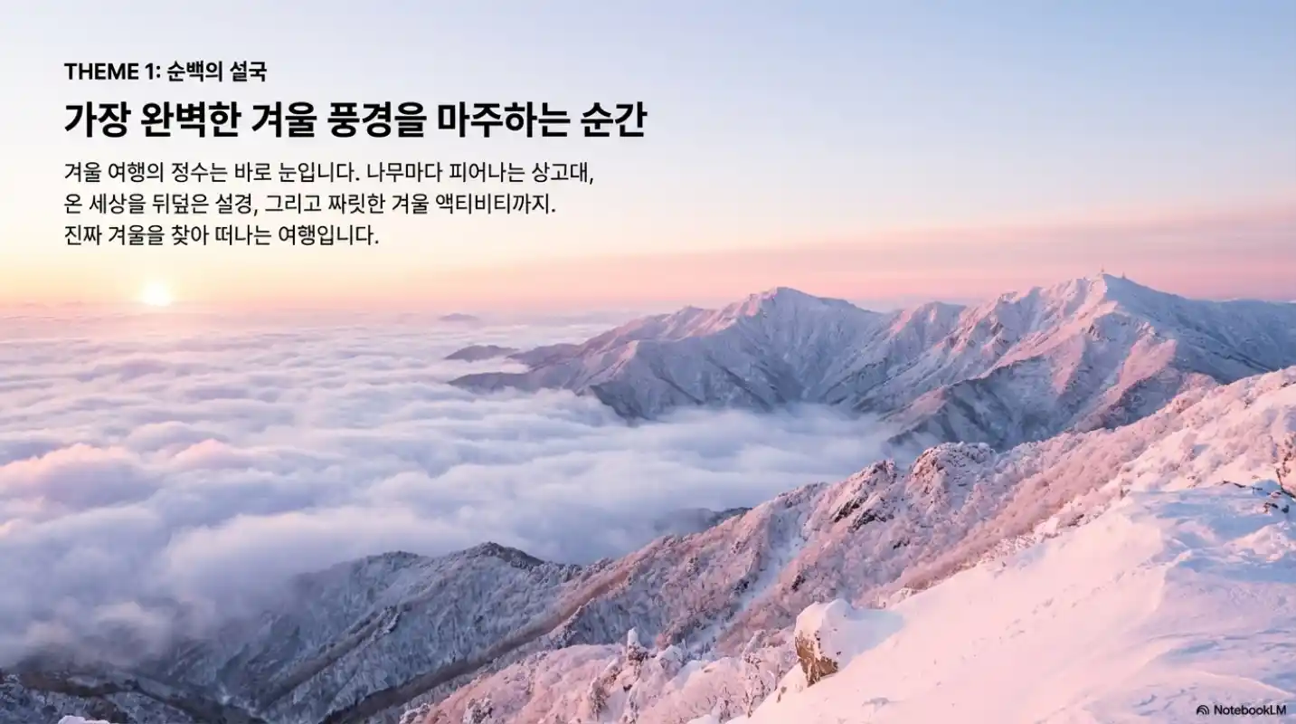 1월 국내 여행지2