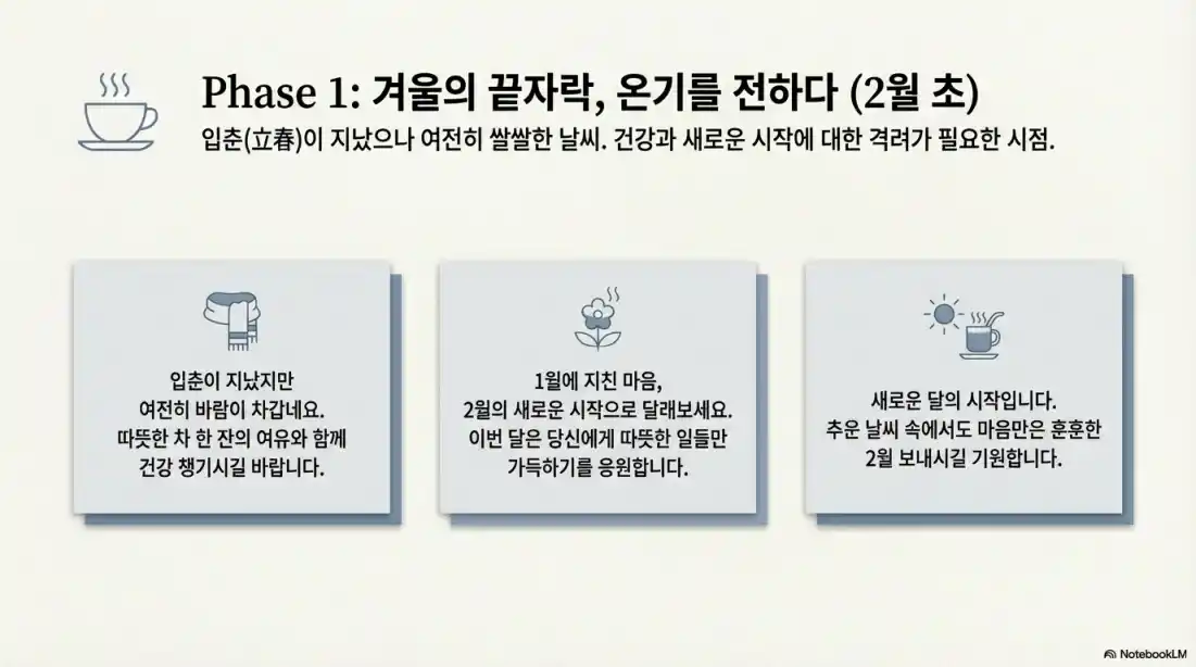 2월 안부 인사말 추천11