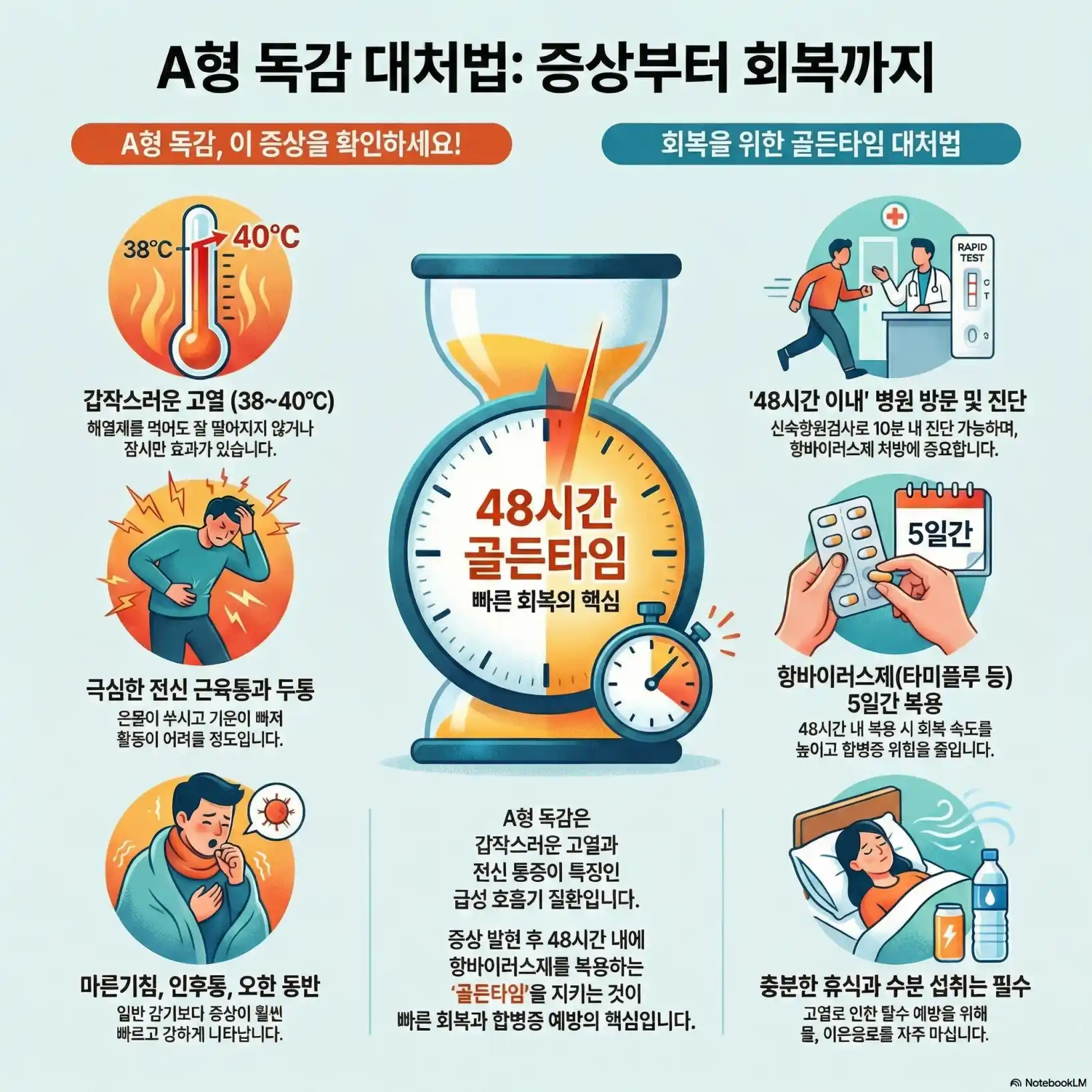 A형 독감 초기 증상10