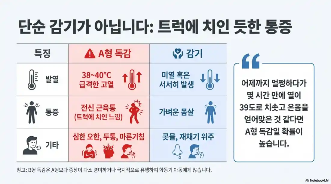 A형 독감 초기 증상12