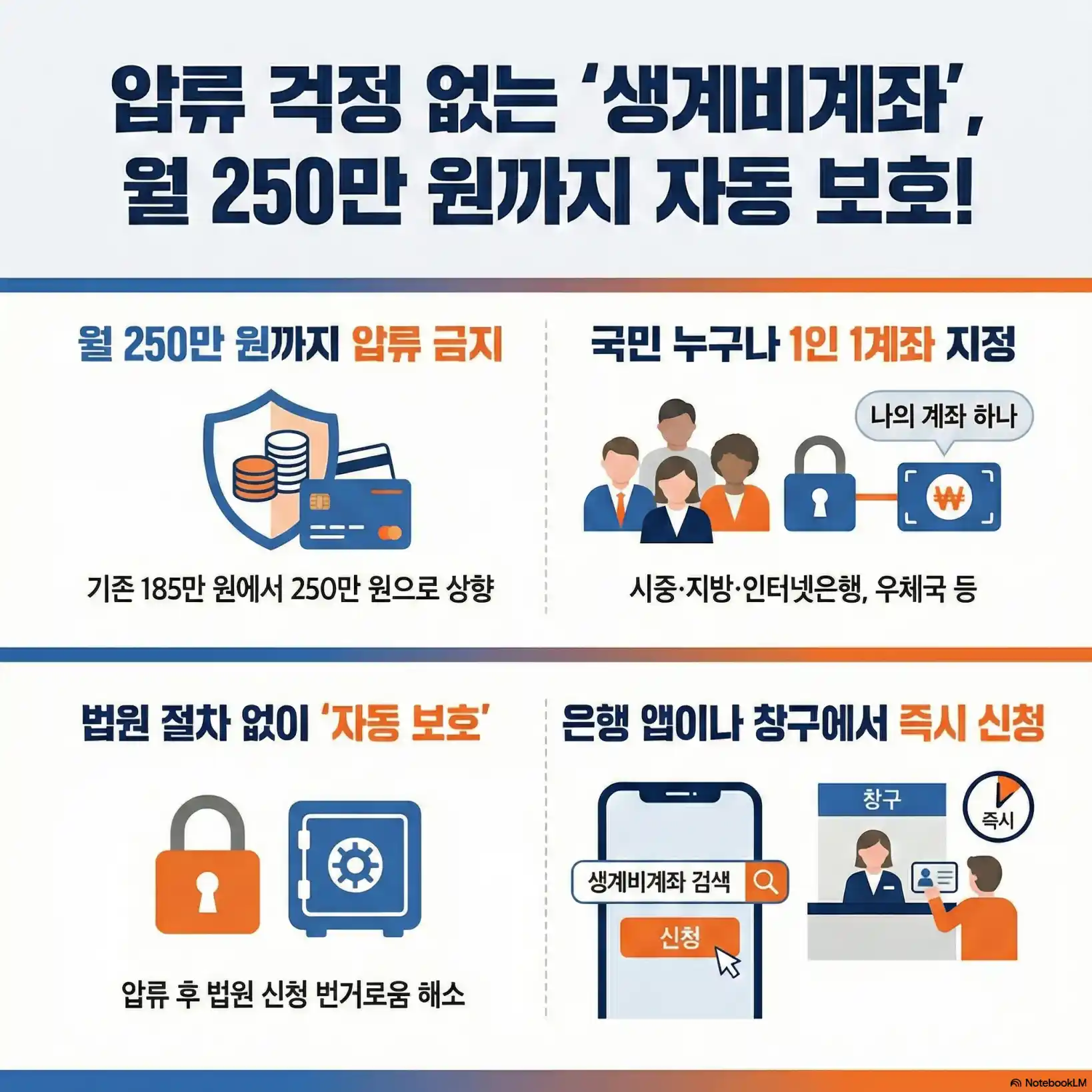 생계비통장 250만원10