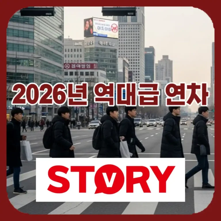 “연차 3일로 9일 쉰다?” 2026년 역대급 황금연휴 완벽 총정리