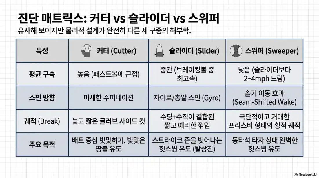 투수 구종 10가지 특징10