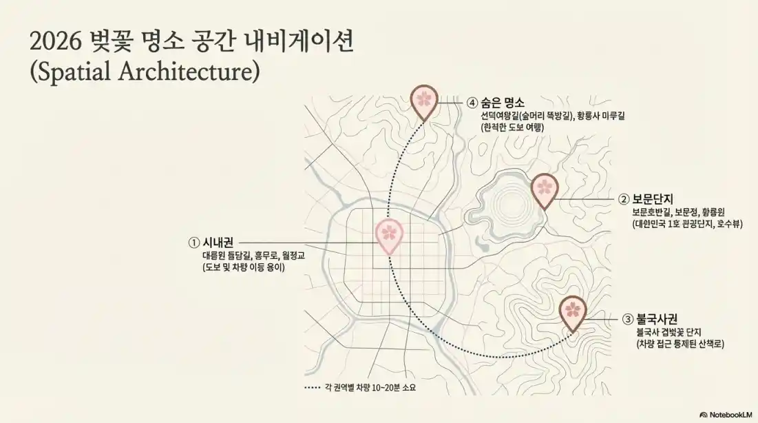 2026년 경주 벚꽃 시기01