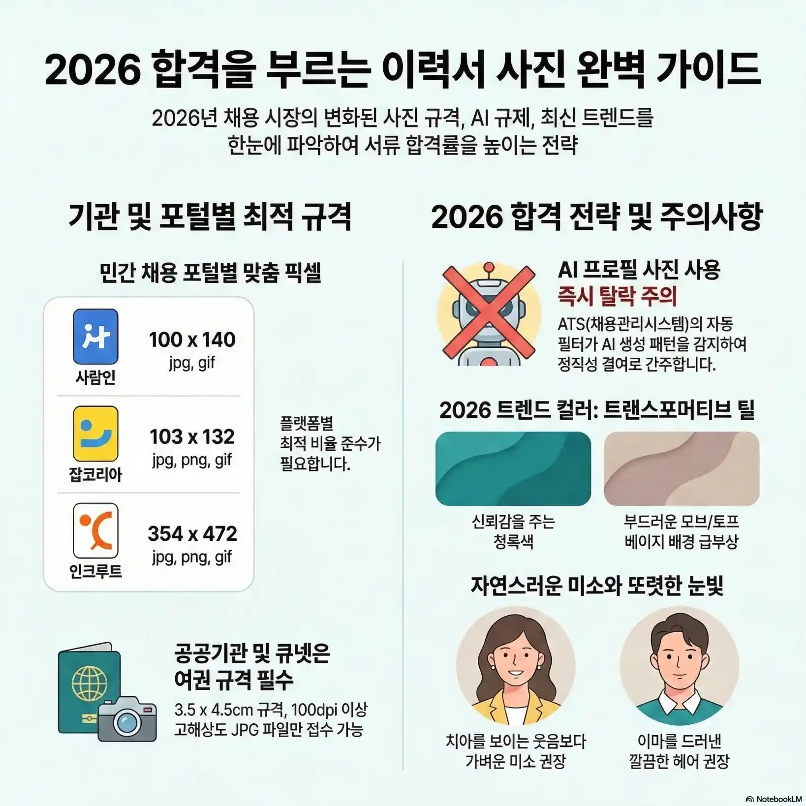 2026년 최신 이력서 사진 규격07