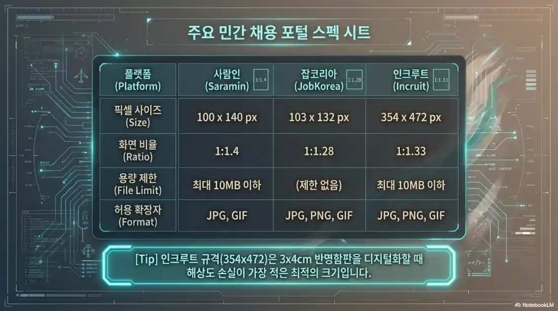 2026년 최신 이력서 사진 규격08