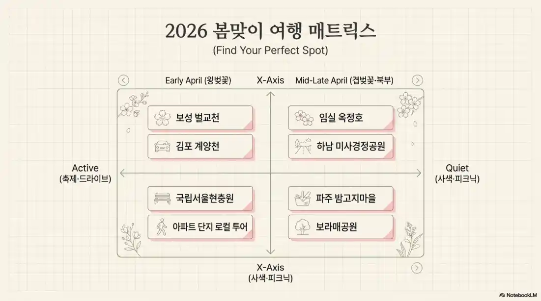 2026 한적한 벚꽃 명소 베스트302