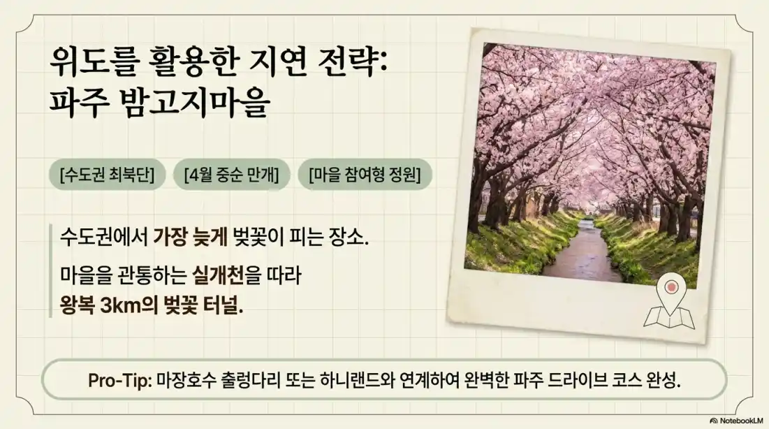 2026 한적한 벚꽃 명소 베스트311