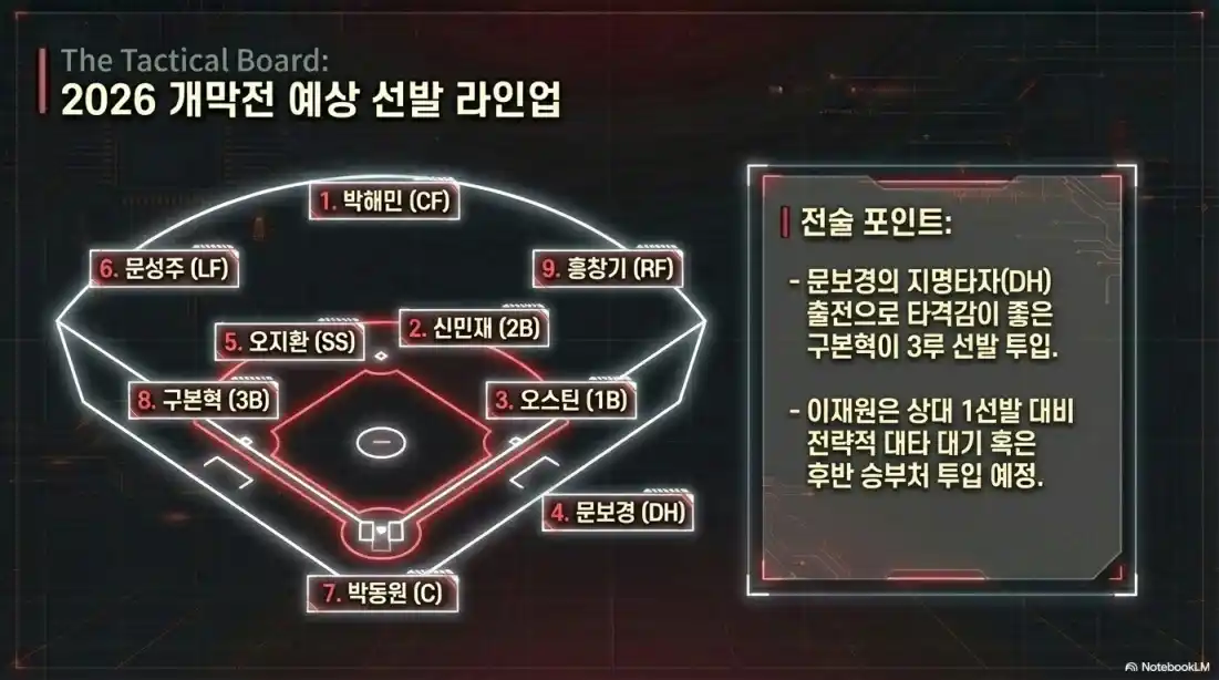 LG 선발 라인업 예상02