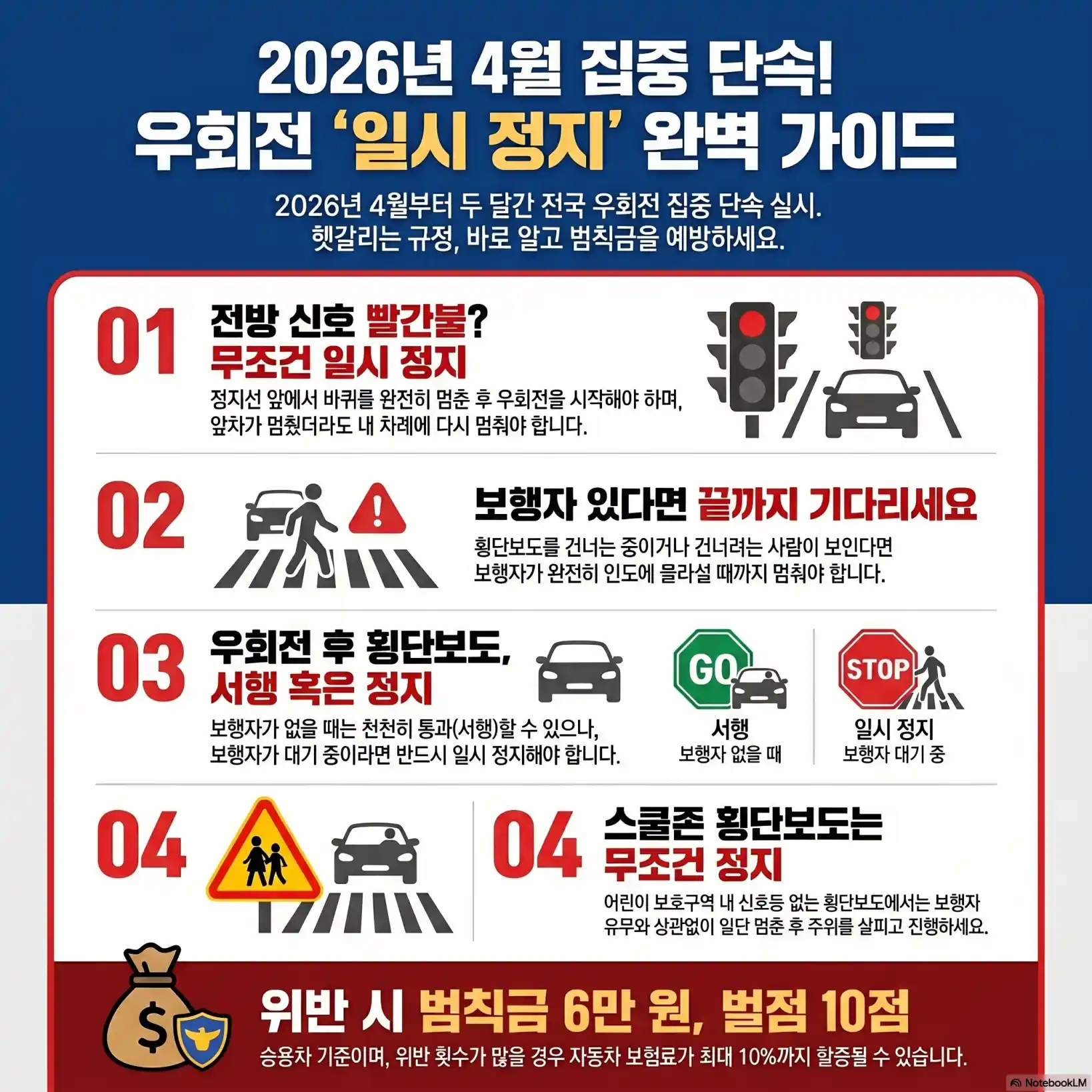 우회전 단속 벌금06