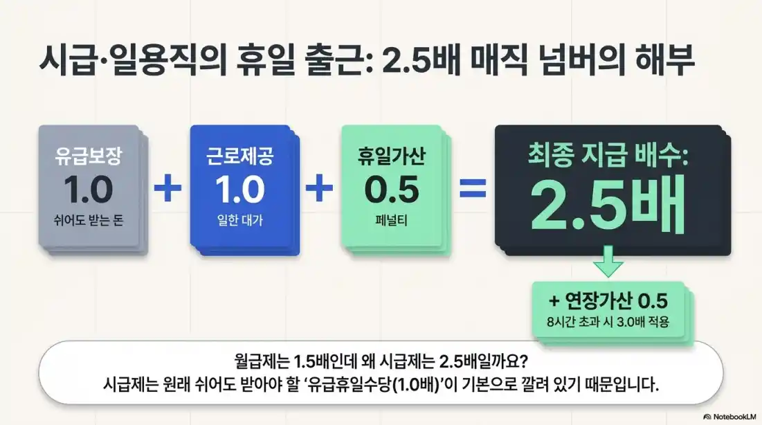 휴일근로수당 조건10