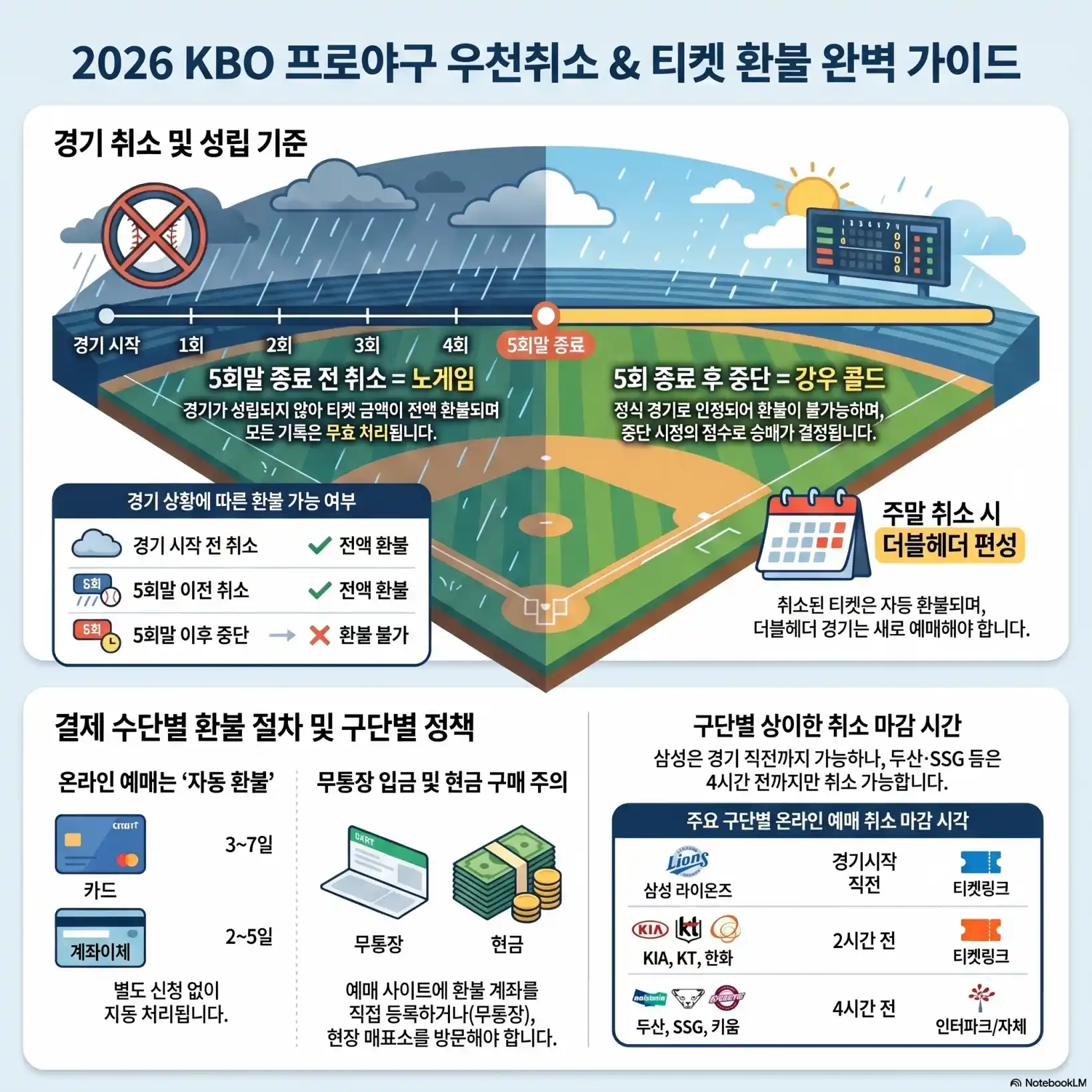 프로야구 우천시 취소 기준04