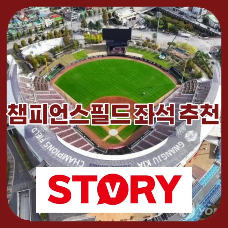 광주 기아 챔피언스필드 직관 가이드: 3루 명당 좌석과 주차 꿀팁