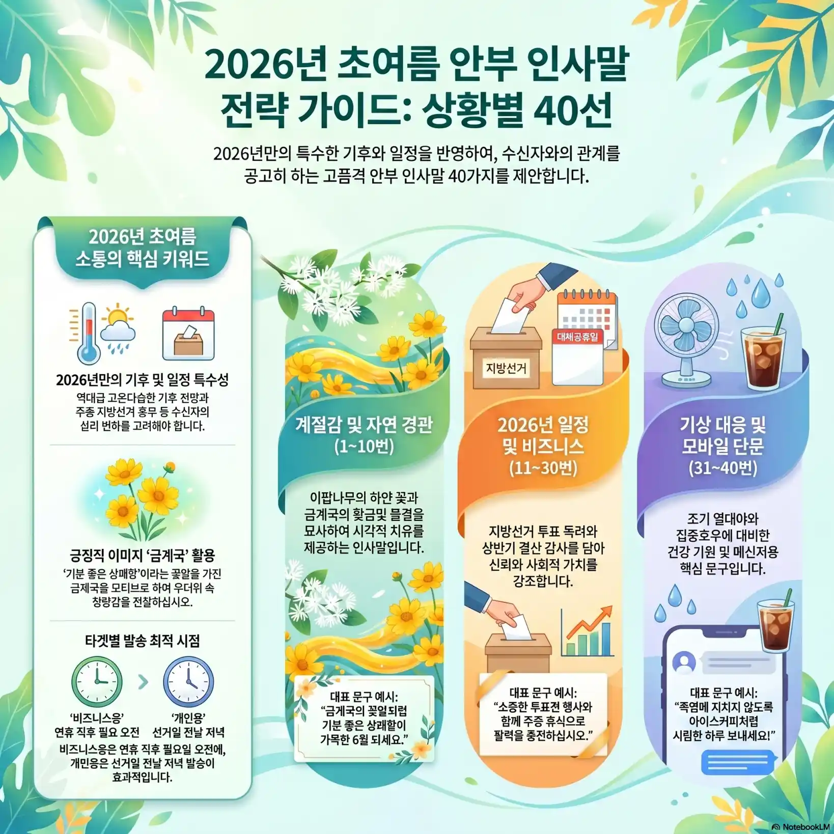 6월 초여름 인사말 문구07