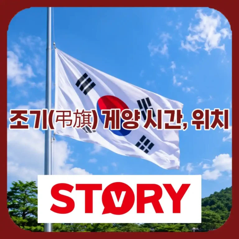 2026 현충일 조기 게양 위치, 시간 & 비 오는 날 헷갈린다면?