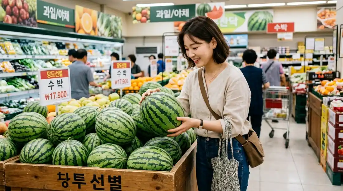 과일 전문가가 추천하는 꿀수박 고르는 노하우03