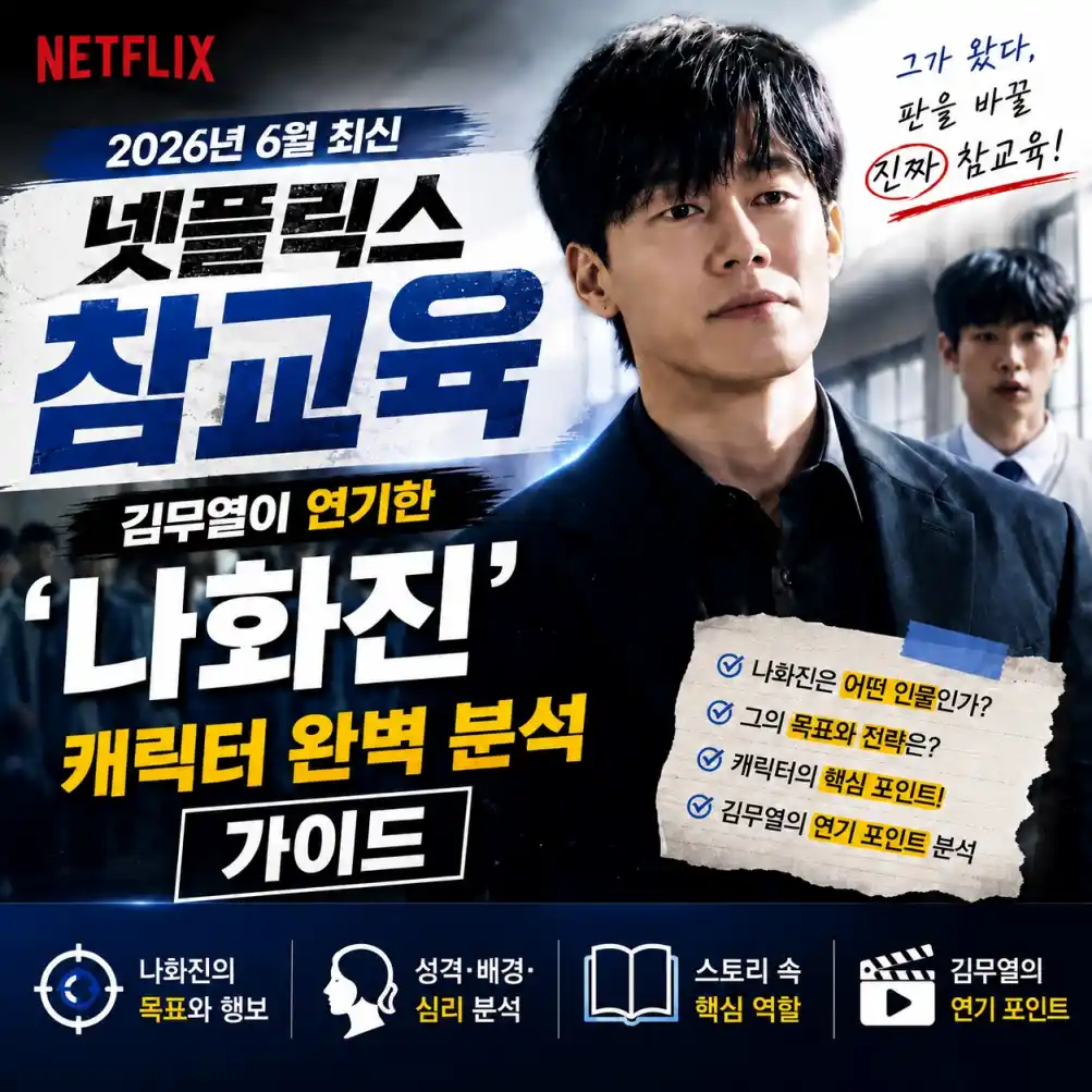 김무열이 연기 '나화진' 캐릭터 분석 11