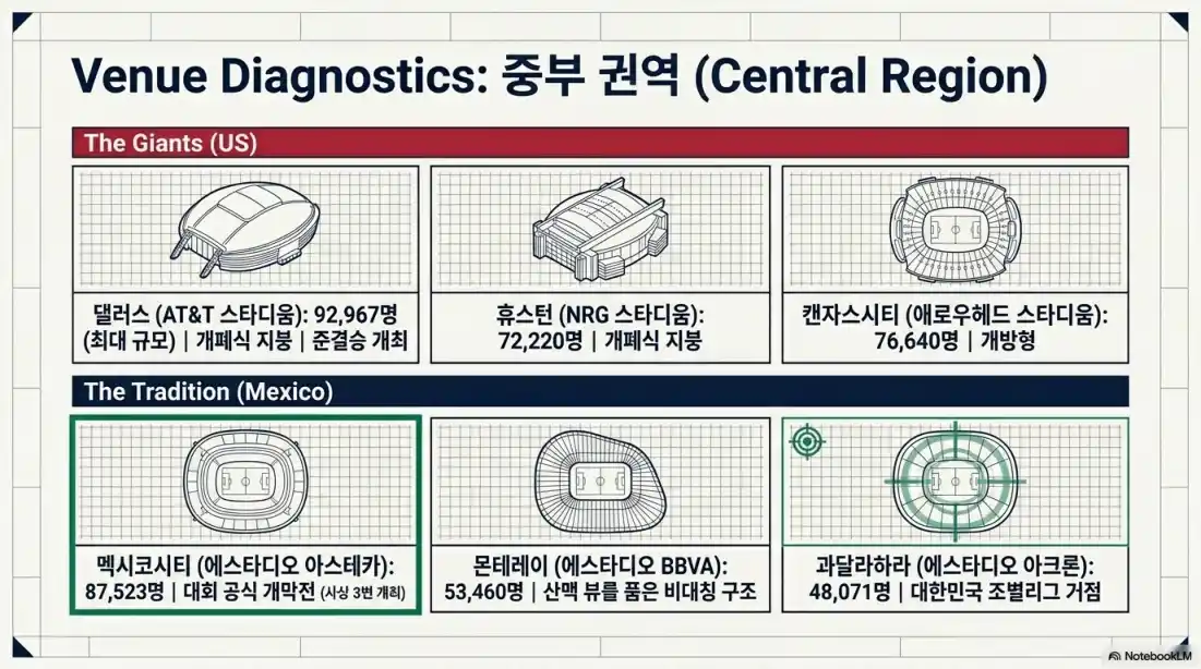 북중미 월드컵 개최지 경기장 명단 및 도시별 시차06