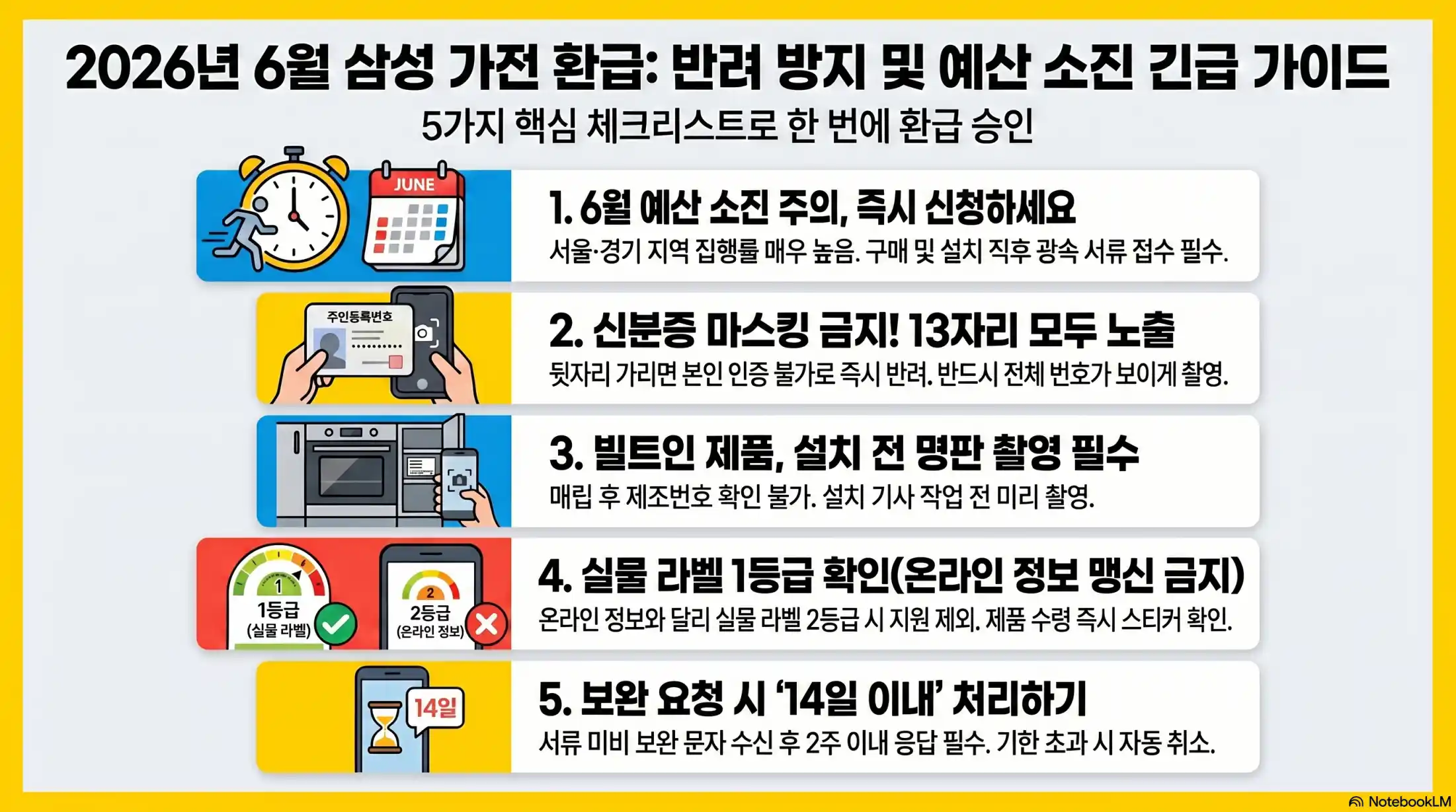 삼성전자 환급금 신청 전 꼭 알아야 할 주의사항03