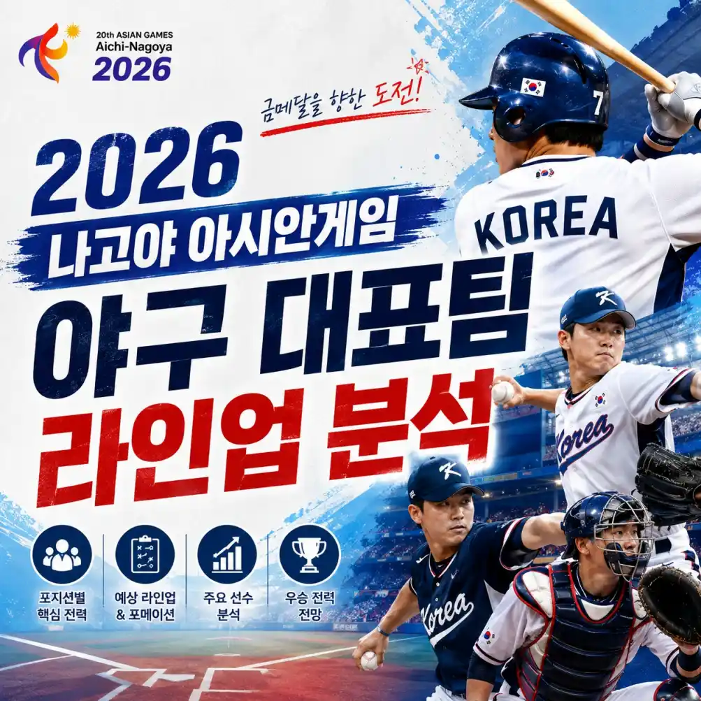 아시안게임 야구 대표팀 라인업 분석03