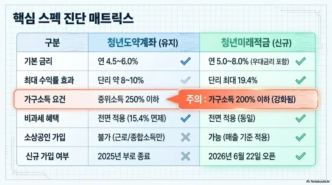 청년미래적금과 청년도약계좌의 차이점06