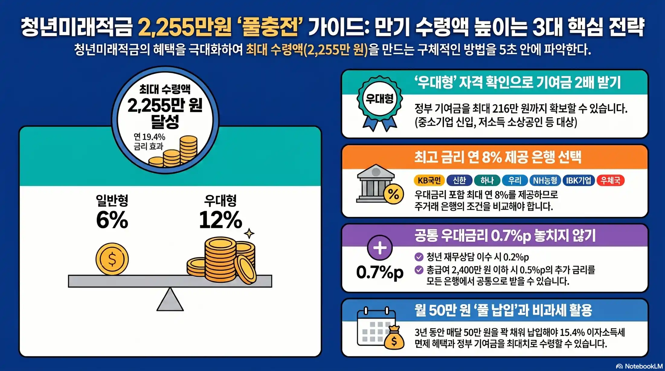 청년미래적금 만기 수령액을 높이는 방법04
